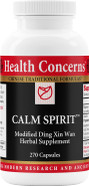 Health Concerns Calm Spirit - Stress Relief Supplement With Chinese Herbal Blend - Supports Calm Mood, & Emotional Wellness - Magnesium Glycinate & Hawthorn Extract - 270 Capsules Health Concerns Calm Spirit - Stress Relief Supplement With Chinese Herbal Blend - Supports Calm Mood, & Emotional Wellness - Magnesium Glycinate & Hawthorn Extract - 270 Capsules