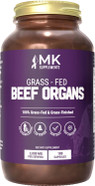 Mk Supplements  Grass-Fed Beef Organs 3000 Mg, 180 Beef Organs Capsules, Multivitamin, 100% Pasture-Raised In New Zealand, 45-Day Supply, Liver, Heart, Kidney, Spleen, Pancreas Mk Supplements  Grass-Fed Beef Organs 3000 Mg, 180 Beef Organs Capsules, Multivitamin, 100% Pasture-Raised In New Zealand, 45-Day Supply, Liver, Heart, Kidney, Spleen, Pancreas