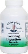 Christopher'S Soothing Digestion -- 600 Mg - 180 Vegetarian Capsules