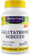 Healthy Origins L-Glutathione 500 Mg (Setria, Non-Gmo, Gluten Free, Antioxidant, Immune Support, Skin Support), 150 Veggie Caps Healthy Origins L-Glutathione 500 Mg (Setria, Non-Gmo, Gluten Free, Antioxidant, Immune Support, Skin Support), 150 Veggie Caps