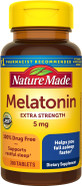 Nature Made Melatonin 5Mg Extra Strength Tablets, 100% Drug Free Sleep Aid, Sleep Supplements For Adults, 300 Tablets, 300 Day Supply Nature Made Melatonin 5Mg Extra Strength Tablets, 100% Drug Free Sleep Aid, Sleep Supplements For Adults, 300 Tablets, 300 Day Supply