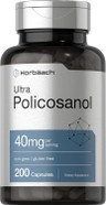 Horbäach Policosanol 40Mg | 200 Capsules | Non-Gmo And Gluten Free Supplement