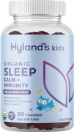 Hyland'S Kids Sleep Calm & Immunity Support With Melatonin, Sleep Aid Gummies With Vitamin C, Zinc, Elderberry & Chamomile, Helps With Sleeplessness And Restlessness, 60 Vegan Gummies Hyland'S Kids Sleep Calm & Immunity Support With Melatonin, Sleep Aid Gummies With Vitamin C, Zinc, Elderberry & Chamomile, Helps With Sleeplessness And Restlessness, 60 Vegan Gummies