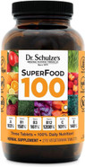 Dr. Schulze'S Superfood 100 | Vitamin & Mineral Herbal Concentrate | Dietary Supplement | Daily Nutrition & Increased Energy | Gluten-Free & Non-Gmo | Vegan & Organic | 270 Tabs Dr. Schulze'S Superfood 100 | Vitamin & Mineral Herbal Concentrate | Dietary Supplement | Daily Nutrition & Increased Energy | Gluten-Free & Non-Gmo | Vegan & Organic | 270 Tabs