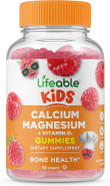 Lifeable Kids Calcium Magnesium And Vitamin D Gummies | Great Tasting Kids Calcium Gummies | For Tooth And Bone Health | Bone Strength Supplements For Kids | 90 Gummies Lifeable Kids Calcium Magnesium And Vitamin D Gummies | Great Tasting Kids Calcium Gummies | For Tooth And Bone Health | Bone Strength Supplements For Kids | 90 Gummies