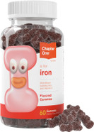 Zahler Iron Gummies With Vitamin C - For Women, Men & Kids - Best Chewable Easy To Digest Kosher Iron Supplement For Kids & Adults - 60 Count