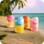 Recess Mood Magnesium & Adaptogen Drink, Relaxation Beverage, 12 Ounce (Paradise Sampler Variety Pack, 12 Pack)