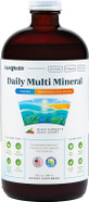Liquidhealth Daily Multi Mineral Liquid Supplement With Fulvic Acid, Plant Based Ionic Aquamin Sea Trace Ocean Minerals - Immune Support, Energy, Gut Health, Detox - Made In Usa, Vegetarian (32 Oz)