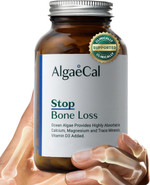Algaecal- Plant Based Calcium Supplement With Vitamin D3 (1000 Iu) For Bone Strength, Contains 13 Minerals Supporting Bone Health, Organic Calcium (750 Mg) For Women & Men, 90 Veggie Caps, Made In Usa