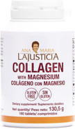 Ana Maria Lajusticia Collagen With Magnesium 180 Tabs - Healthy Teeth, Skin & Bones - Energy-Full - Gluten-Free - Easy-To-Use - Rejuvenates Your Skin & Strengthens Nervous System - From Spain
