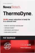 Novex Biotech Thermodyne - Thermogenic Fat Burner  Appetite Suppressant  Metabolism Boost  Burn Calories  Energy Booster  Fat Burning Pills  Promote Lean Muscle Tone - 30-Day Supply