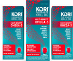 Kori Krill Oil Omega 3 Superior Absorption Oil Supplement, Epa & Dha, 600 Mg, 180 Softgels Kori Krill Oil Omega 3 Superior Absorption Oil Supplement, Epa & Dha, 600 Mg, 180 Softgels