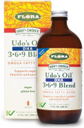 Flora - Udo'S Oil Dha 3-6-9 Blend - Vegetarian Eye & Brain Health Supplement - Omega-3 & Omega-6 - Contains Sunflower & Flax Seed Oil - Kosher & Organic - Keep Chilled - 17 Fl. Oz Flora - Udo'S Oil Dha 3-6-9 Blend - Vegetarian Eye & Brain Health Supplement - Omega-3 & Omega-6 - Contains Sunflower & Flax Seed Oil - Kosher & Organic - Keep Chilled - 17 Fl. Oz