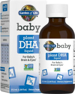 Garden Of Life Baby Dha Drops, 600Mg Omega 3 Dha Vegan For Baby'S Brain & Eyes From Vegetarian Friendly Plant Based Sources (No Fish Oil) For Babies & Toddlers, 37.5 Ml (1.26 Fl Oz) Liquid