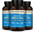 Dr. Mercola Antarctic Krill Oil Double Strength - 2,000 Mg - Omega-3 Supplement With Epa & Dha - Supports Brain, Heart, Joint & Immune Health - Gmo-Free & Gluten-Free - 270 Capsules (90 Servings) Dr. Mercola Antarctic Krill Oil Double Strength - 2,000 Mg - Omega-3 Supplement With Epa & Dha - Supports Brain, Heart, Joint & Immune Health - Gmo-Free & Gluten-Free - 270 Capsules (90 Servings)