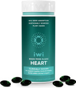 Iwi Life Heart Omega-3, 60 Softgels (30 Servings), Vegan Plant-Based Algae Omega Fatty Acids + Epa, Heart Health Support Dietary Supplement, Krill & Fish Oil Alternative, No Fishy Aftertaste