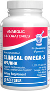 Omega 3 Fish Oil 1200 Mg - Clinical Dha Epa Omega 3 Supplement With Burpless Fish Oil Brain Heart & Overall Health - Molecularly Distilled For Purity - Certified Sustainably Sourced (Orange Flavored)