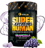 Alpha Lion Superhuman Extreme High Stim Pre Workout Powder, Beta Alanine, L-Taurine & 356Mg Tri-Source Caffeine For Sustained Energy, Nitric Oxide & Citrulline For Pump (21 Servings, Slaughtermelon) Alpha Lion Superhuman Extreme High Stim Pre Workout Powder, Beta Alanine, L-Taurine & 356Mg Tri-Source Caffeine For Sustained Energy, Nitric Oxide & Citrulline For Pump (21 Servings, Slaughtermelon)