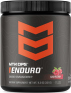 Mtn Ops Enduro Nitric Oxide Supplement & Stim-Free Pre Workout - 30 Servings - With Magnesium Citrate, Beet Root Powder, Niacinamide, L Arginine & L Citrulline - Peach Zing Flavor