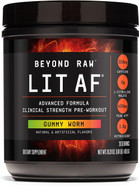 Beyond Raw Lit Advanced Pre Workout Formula, Gummy Worm, For Energy, Focus, Endurance, Pumps, With 300Mg Rapid And Targeted Release Caffeine, Creatine, Betaine, Beta Alanine, Taurine, 20 Servings Beyond Raw Lit Advanced Pre Workout Formula, Gummy Worm, For Energy, Focus, Endurance, Pumps, With 300Mg Rapid And Targeted Release Caffeine, Creatine, Betaine, Beta Alanine, Taurine, 20 Servings