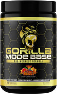 Gorilla Mind Base Pre Workout - Raises Nitric Oxide Intense Focus & Drive Endurance Power - L-Citrulline, L-Tyrosine, Betaine, Alpha-Gpc, Caffeine, Huperzine A - 360 Grams (Volcano Burst)