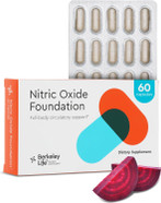 Berkely Life Nitric Oxide Foundation, Full-Body Circulatory Support - Nitric Oxide Supplement With Beet Root Powder Supports Healthy Blood Pressure, Heart & Cardiovascular Health - 180 Capsules