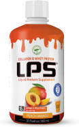 Nutritional Designs Lps Liquid Collagen & Whey Protein Supplement - Sugar-Free Non-Gmo Drink - Promotes Healthy Skin & Hair For Men & Women (Peach Mango) Nutritional Designs Lps Liquid Collagen & Whey Protein Supplement - Sugar-Free Non-Gmo Drink - Promotes Healthy Skin & Hair For Men & Women (Peach Mango)