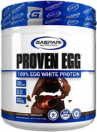 Gaspari Nutrition Proven Egg, 100% Egg White Protein, 25G Protein, Keto Friendly, Dairy And Lactose Free, Soy Free (1Lb, Chocolate) Gaspari Nutrition Proven Egg, 100% Egg White Protein, 25G Protein, Keto Friendly, Dairy And Lactose Free, Soy Free (1Lb, Chocolate)