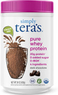 Simply Tera'S Pure Whey Protein Powder - Dark Chocolate Clean Protein Powder, Grass Fed Whey Protein Powder Without Artificial Sweeteners, Clean Label, Non-Gmo, Kosher, Rbgh-Free - 24 Oz Simply Tera'S Pure Whey Protein Powder - Dark Chocolate Clean Protein Powder, Grass Fed Whey Protein Powder Without Artificial Sweeteners, Clean Label, Non-Gmo, Kosher, Rbgh-Free - 24 Oz