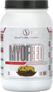 Purus Labs Myofeed Blended Protein | Ultra Filtered Whey Isolate & Concentrate | Soluble Fiber & Digestive Enzymes | 25 Servings (Chocolate Cookie Crunch)