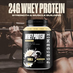 Performix - Whey Protein Isolate Blend - 24G Of Protein - 5.4G Of Bcaas - 110 Calories - Muscle Building & Post Workout Recovery - 100% Whey Protein Powder - 1.98 Lbs - 30 Servings - Vanilla