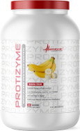 Metabolic Nutrition - Protizyme - Whey Protein Powder, High Protein, Low Carb, Low Fat With Digestive Enzymes, 24 Essential Vitamins And Minerals, Banana Creme, 2 Pound Metabolic Nutrition - Protizyme - Whey Protein Powder, High Protein, Low Carb, Low Fat With Digestive Enzymes, 24 Essential Vitamins And Minerals, Banana Creme, 2 Pound