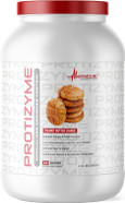 Metabolic Nutrition, Protizyme, 100% Whey Protein Powder, High Protein, Low Carb, Low Fat With Digestive Enzymes, 24 Essential Vitamins And Minerals, Peanut Butter Cookie, 2 Pound Metabolic Nutrition, Protizyme, 100% Whey Protein Powder, High Protein, Low Carb, Low Fat With Digestive Enzymes, 24 Essential Vitamins And Minerals, Peanut Butter Cookie, 2 Pound