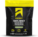 Ascent 100% Whey Protein Powder - Post Workout Whey Protein Isolate, Zero Artificial Flavors & Sweeteners, Gluten Free, 5.5G Bcaa, 2.6G Leucine, Essential Amino Acids, Mint Chocolate Chip, 1 Lb