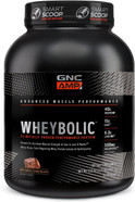 Gnc Amp Wheybolic Clinically Proven Protein Powder, 40G Whey Protein, Bcaa, Leucine, Increases Muscle Strength, Muscle Building, 3Rd Party Tested, Gluten Free, Natural Chocolate, 25 Servings Gnc Amp Wheybolic Clinically Proven Protein Powder, 40G Whey Protein, Bcaa, Leucine, Increases Muscle Strength, Muscle Building, 3Rd Party Tested, Gluten Free, Natural Chocolate, 25 Servings