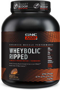Gnc Amp Wheybolic Ripped Protein Powder & Thermogenic Protein Supplement, Muscle Strength & Size, Energy & Endurance, 40G Protein, 6.2G Leucine, 15G Eaa, Caffeine, Strawberries And Cream, 9 Servings Gnc Amp Wheybolic Ripped Protein Powder & Thermogenic Protein Supplement, Muscle Strength & Size, Energy & Endurance, 40G Protein, 6.2G Leucine, 15G Eaa, Caffeine, Strawberries And Cream, 9 Servings