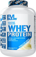 Evlution Nutrition 100% Whey Protein, 25G Of Whey Protein, 6G Of Bcaas, 4G Of Glutamine, Gluten Free (5 Lb, Vanilla Ice Cream) Evlution Nutrition 100% Whey Protein, 25G Of Whey Protein, 6G Of Bcaas, 4G Of Glutamine, Gluten Free (5 Lb, Vanilla Ice Cream)