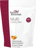 Bariatric Advantage Multi Chewy Bite - Soft Chew Multivitamin For Bariatric Surgery Patients - Chewable Multivitamin With Folic Acid, Vitamin D3 & More - Assorted Fruit Flavor - 60 Count