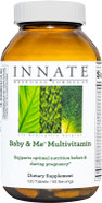 Innate Response Formulas Baby & Me Multivitamin - Prenatal And Postnatal Vitamin With Folate, Choline, And Vitamins B12 And D3 - Vegetarian, Non-Gmo, And Gluten-Free - 60 Tablets (30 Servings)