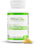 Barislim Once Daily Bariatric Multivitamin Capsule - 45Mg Of Iron - Bariatric Vitamin & Supplement For Post Bariatric Surgery Including Gastric Bypass & Gastric Sleeve | 90 Day Supply Barislim Once Daily Bariatric Multivitamin Capsule - 45Mg Of Iron - Bariatric Vitamin & Supplement For Post Bariatric Surgery Including Gastric Bypass & Gastric Sleeve | 90 Day Supply
