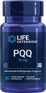 Life Extension Pqq Caps  Pyrroloquinoline Quinone, 10 Mg  Promotes The Growth Of New Mitochondria, Atp, Energy Support  Gluten-Free, Non-Gmo, Vegetarian  30 Capsules