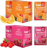 Ener-C Orange & Raspberry Multivitamin Drink Mix Powder Vitamin C 1000Mg & Electrolytes With Real Fruit Juice Natural Energy & Immune Support For Women & Men - Non-Gmo Vegan & Gluten Free - 60 Count