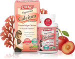 Catalo Vegetarian Calcium Formula, Plant-Based Red Algae Calcium With Natural Vitamin C, Easy To Digest, Mineral-Rich For Everyday Nutrition, Ideal For Pregnancy And Lactation - 90 Tablets