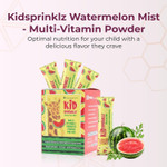 Youngevity Kidsprinklz Watermelon Mist Multi-Vitamin Powder - Kids Multivitamin & Toddler Multivitamin - Vitamins, Minerals, & Probiotics - 30 Servings
