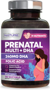 Prenatal Vitamins For Women - Multivitamin With Dha, Folic Acid, Vitamin C, B12, Iron & Omega-3 - Before, During & Post Pregnancy Supplement For Healthy Growth & Brain Development - 240 Softgels Prenatal Vitamins For Women - Multivitamin With Dha, Folic Acid, Vitamin C, B12, Iron & Omega-3 - Before, During & Post Pregnancy Supplement For Healthy Growth & Brain Development - 240 Softgels