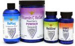 Rna Reset - The Longevity Bundle - Remag Magnesium, Vitamin C, Vitamin D, Realine Vitamin B Complex Rna Reset - The Longevity Bundle - Remag Magnesium, Vitamin C, Vitamin D, Realine Vitamin B Complex