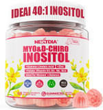 Inositol Gummies With Evening Primrose Oil For Women - 40:1 Ratio Myo-Inositol 2000Mg & D-Chiro Inositol 50Mg With Vit D3 B6 B12 & Zinc, Sugar-Free For Female Natural Balance & Wellness, Vegan (60Ct) Inositol Gummies With Evening Primrose Oil For Women - 40:1 Ratio Myo-Inositol 2000Mg & D-Chiro Inositol 50Mg With Vit D3 B6 B12 & Zinc, Sugar-Free For Female Natural Balance & Wellness, Vegan (60Ct)
