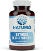 Vitamin B Complex Stress Relief | All Natural Mood Enhancer And Stress Support Supplement | Stress B Complex With Herbal Extract Blend Plus Vitamin C, Paba, And Choline
