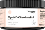 Myo-Inositol & D-Chiro Inositol Supplement Powder For Women | Hormonal Balance & Healthy Ovarian Function Support | Vitamin B8 | Great Alternative To Capsules | 40:1 Ratio | 30 Servings