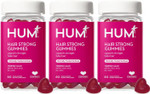 Hum Hair Strong - Daily Gummies With Biotin To Combat Hair Loss & Thinning - Fo Ti, Folic Acid, Zinc, Vitamin B12 & Paba To Support Healthy Hair, Skin And Nails (180-Count)